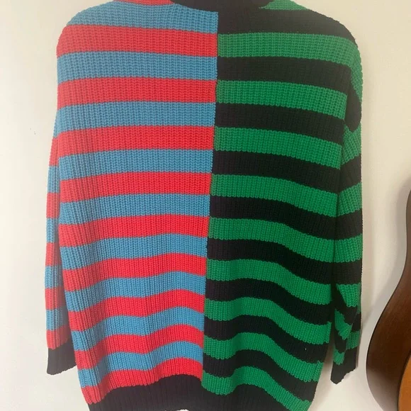 STAUD Multicolor Striped Knit Sweater - Picture 8 of 10